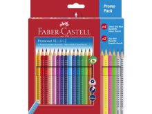 ACTIE! Faber Castell kleurpotloden Colour grip (24 st)