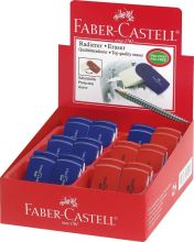 Display Faber-Castell SLEEVE MINI rood/blauw (24st)