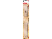 Aristo liniaal hout met metaalinleg (30cm)