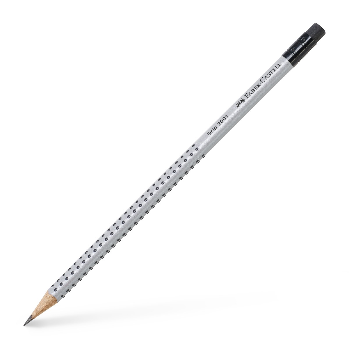 Faber-Castell GRIP 2001 HB met gum Faber-Castell GRIP 2001 HB met gum