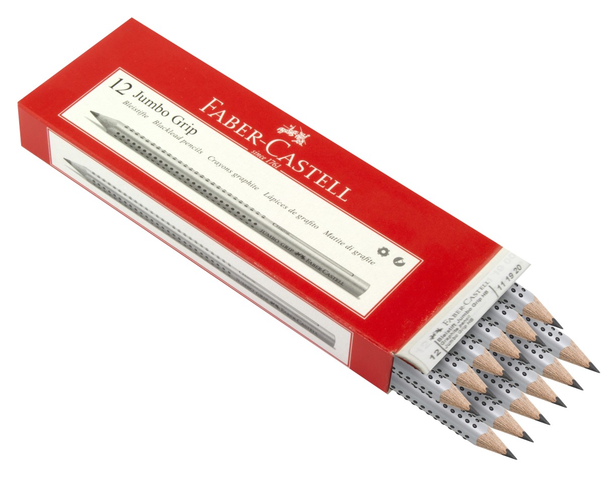 Faber Castell Jumbo Grip HB (12 stuks) Faber Castell Jumbo Grip HB (12 stuks)