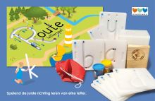Het Routespel Blokletters