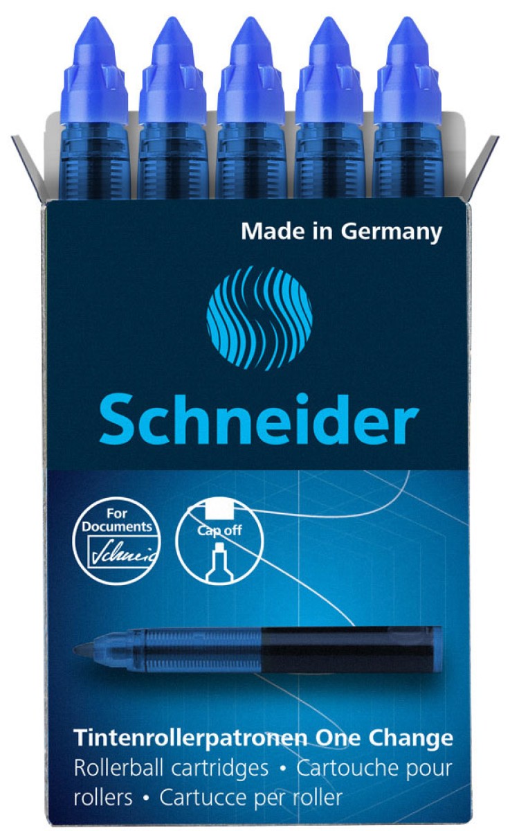Schneider Vulling One Change Blauw (5st)