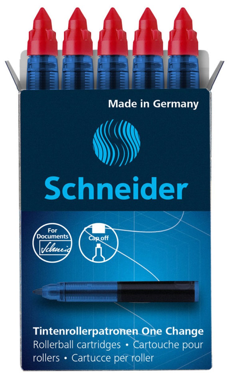Schneider Vulling One Change Rood (5st)