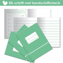 Schrijfschriften Schrijfvriend Groen (5st)