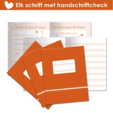 Schrijfschriften Schrijfvriend Rood (5st)